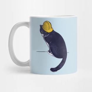 Construction Cat Mug